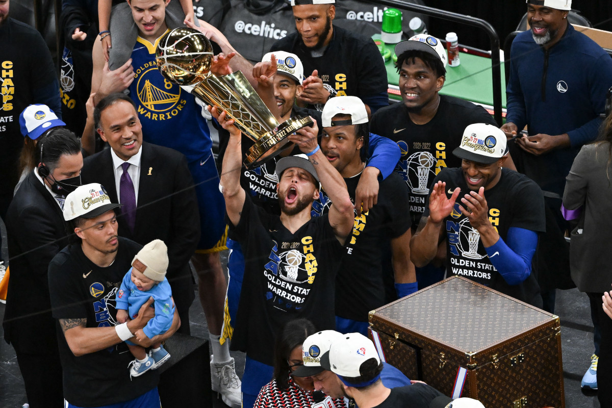 Stephen Curry Gets Emotional After Warrior Clinch NBA Title: "You Can Never Take This For Granted"