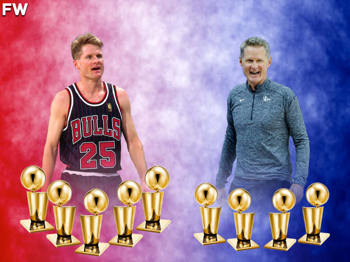 Steve Kerr Has Won 5 Championship As A Player And 4 As A Head Coach -  Fadeaway World