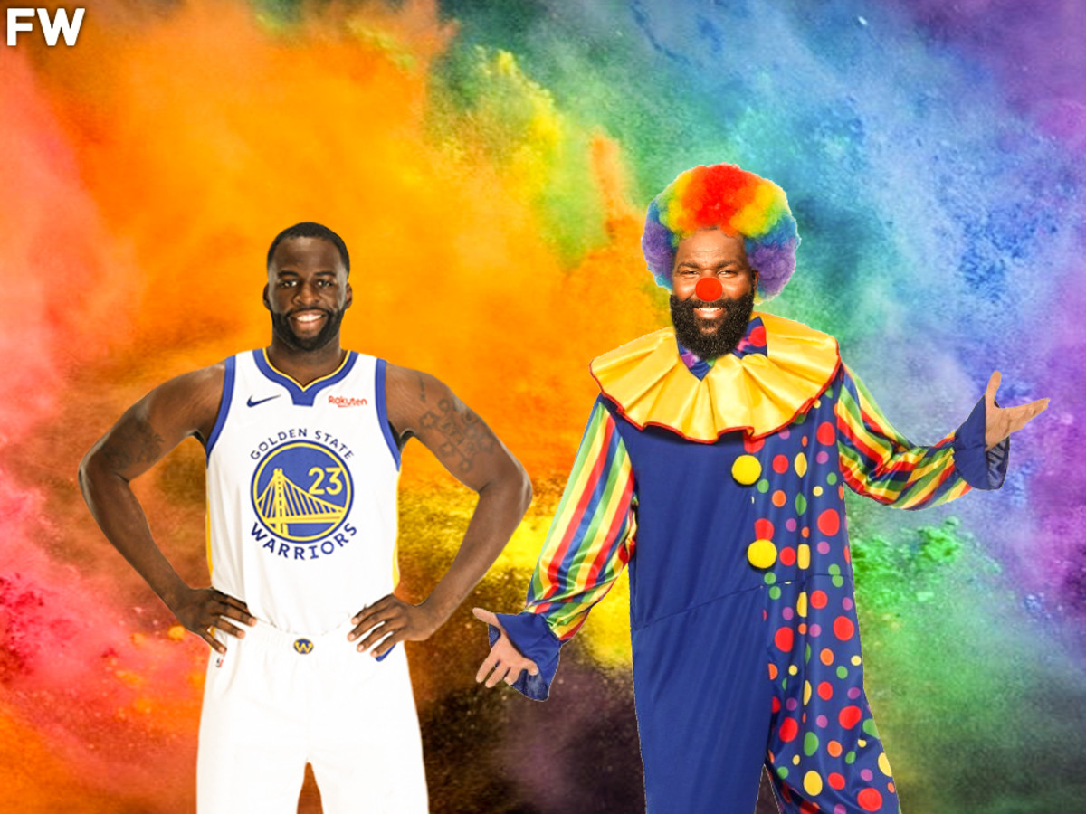 You got fools like Kendrick Perkins coming in dressing like a clown: Draymond  Green finally breaks his silence on former Celtics player's Alcatraz-themed  outfit - The SportsRush
