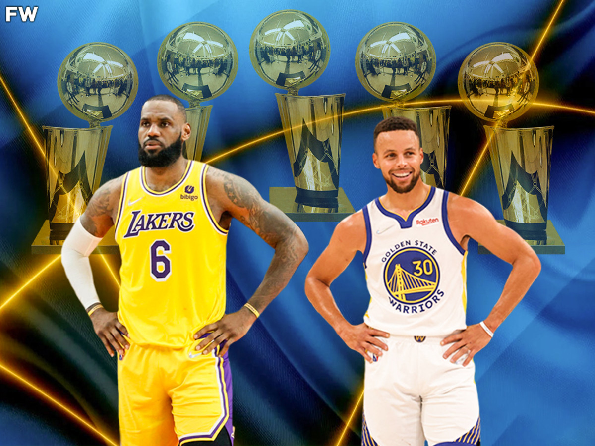 NBA Fans Debate Between LeBron James and Stephen Curry Who Will Win Their 5th NBA Championship First: "Why Not Playing Together For 5th Ring?"