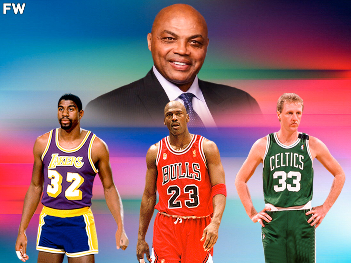Charles Barkley Says He Is Thankful To Michael Jordan, Magic Johnson, And Larry Bird That He Never Needed To Get A Real Job: "I Thank Those Guys For Making Sure I Never Had To Have A Job."