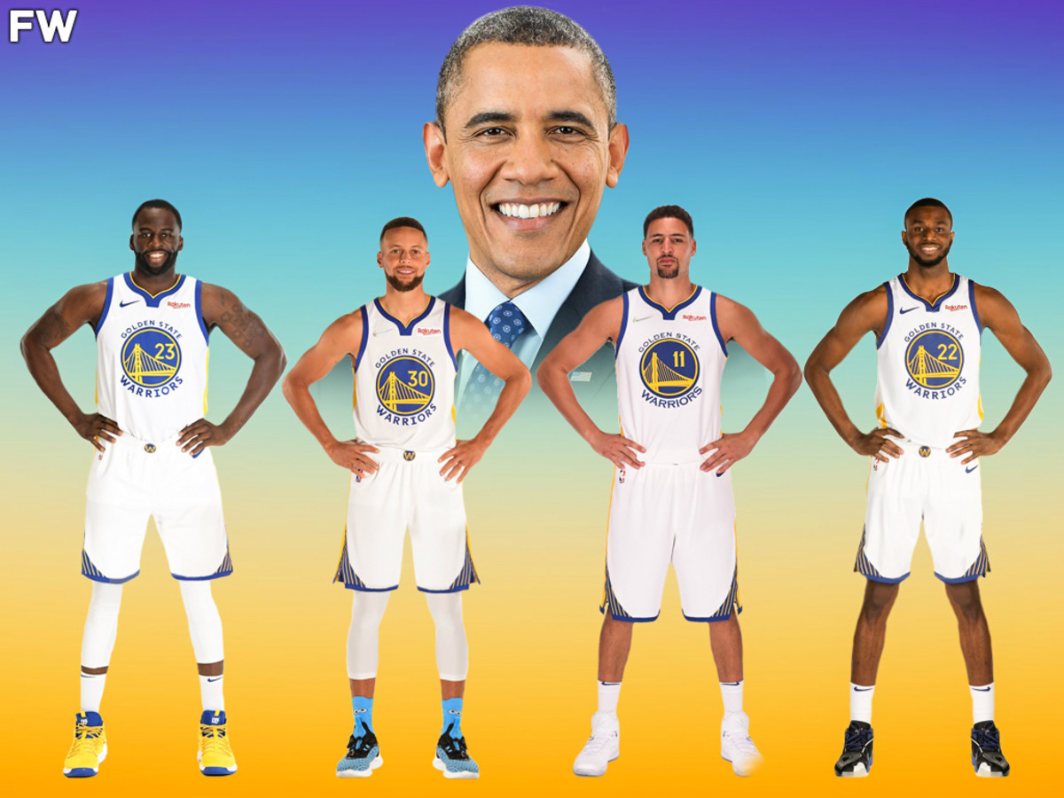 Ex-US President Barack Obama Has Huge Praise For The Golden State Warriors: "With Four Championships In Eight Years, The Warriors Leave No Doubt Of Their Place As One Of The NBA's Greatest Dynasties."