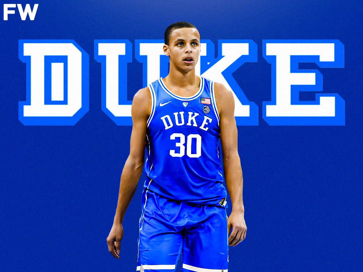 Stephen Curry Almost Joined The Duke Blue Devils During His Time At Davidson University: “F**k 'Em. I'm Staying At Davidson.’”