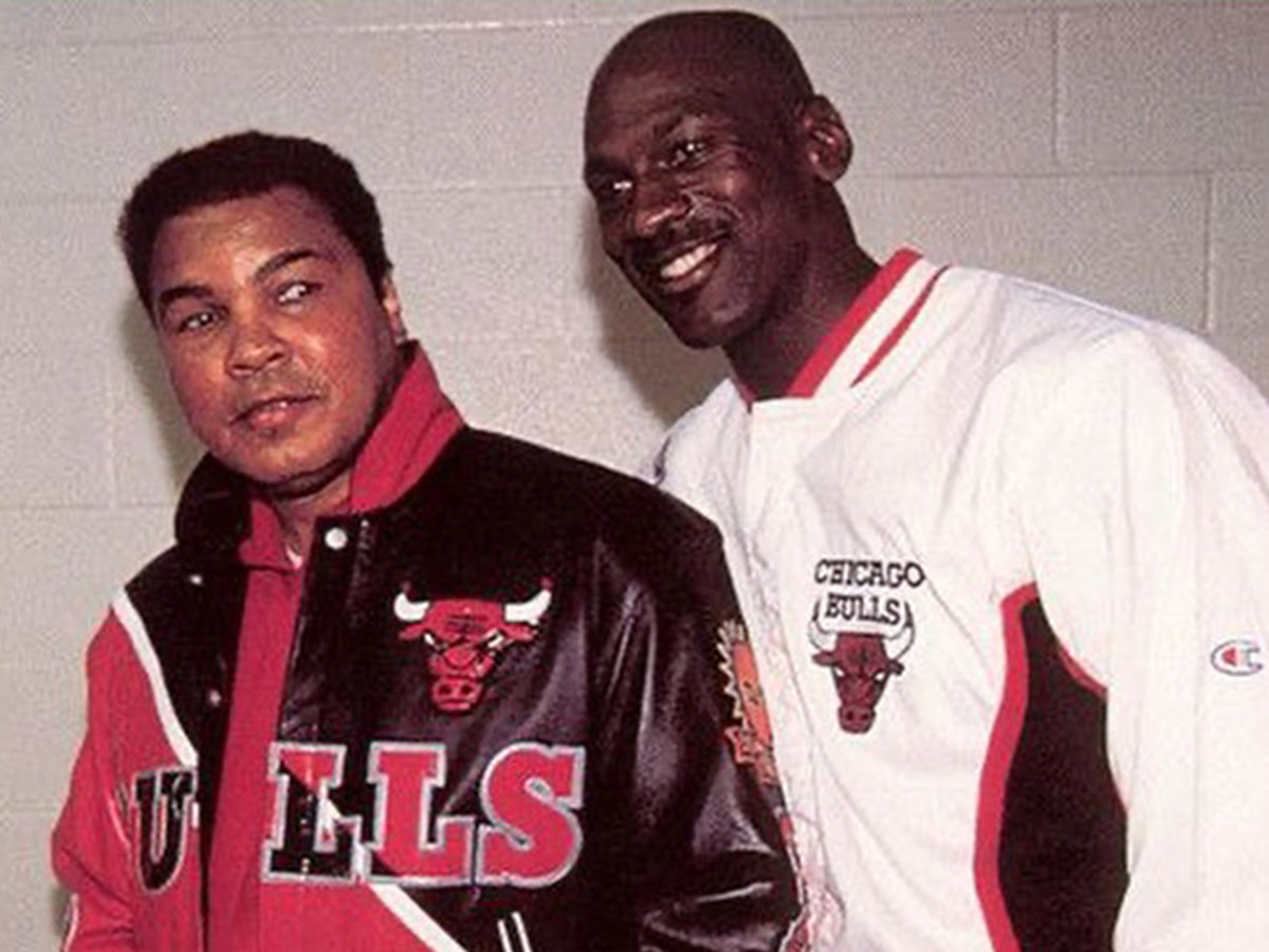 NBA Fans Love Iconic Photo Of Michael Jordan And Muhammad Ali: "Too Much Greatness In One Pic."