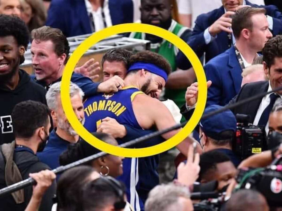 Klay Thompson Emotionally Embraced Warriors Doctor After Winning a Championship Despite Severe Injuries