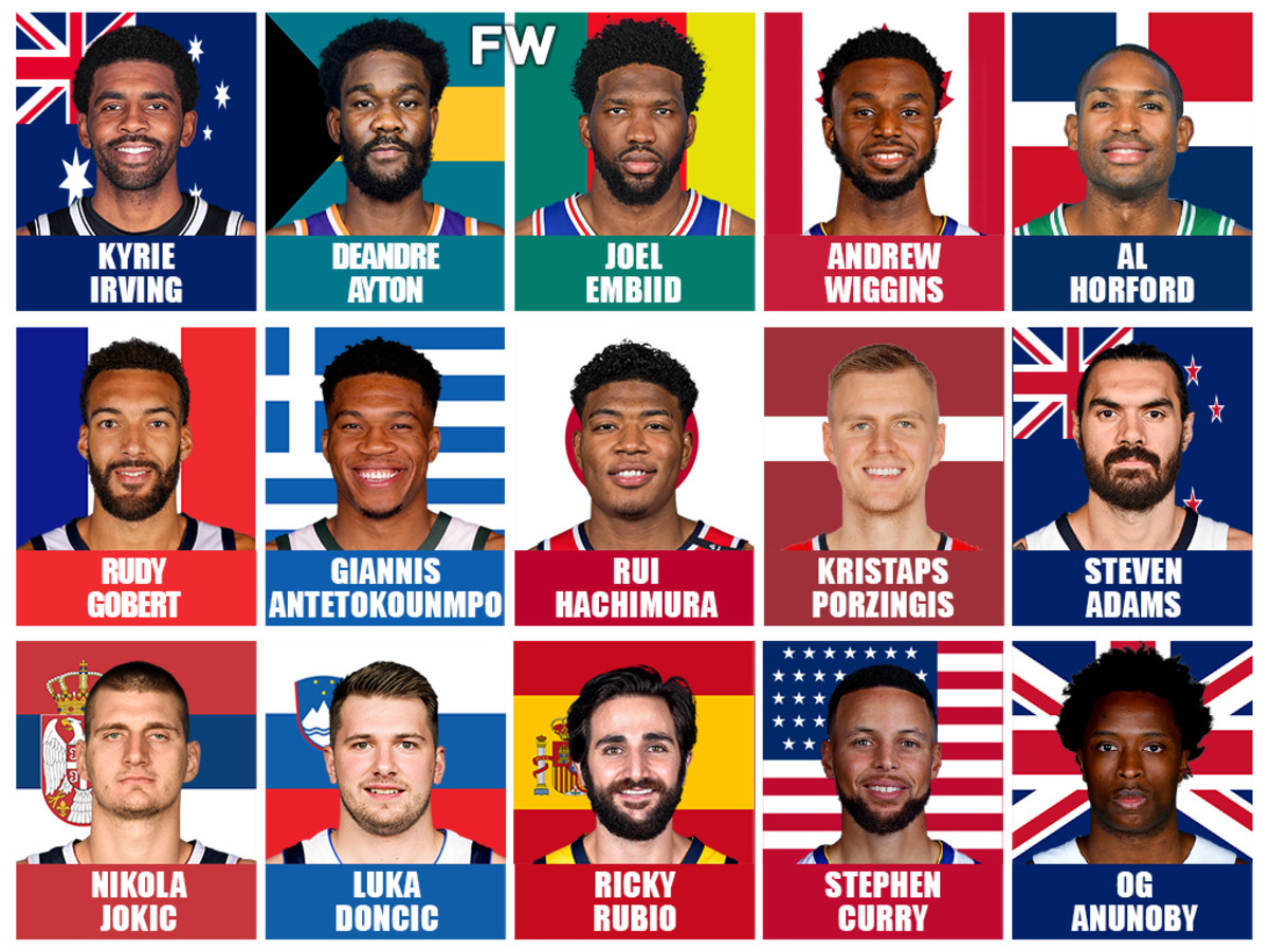 How do players get to the NBA from different countries?