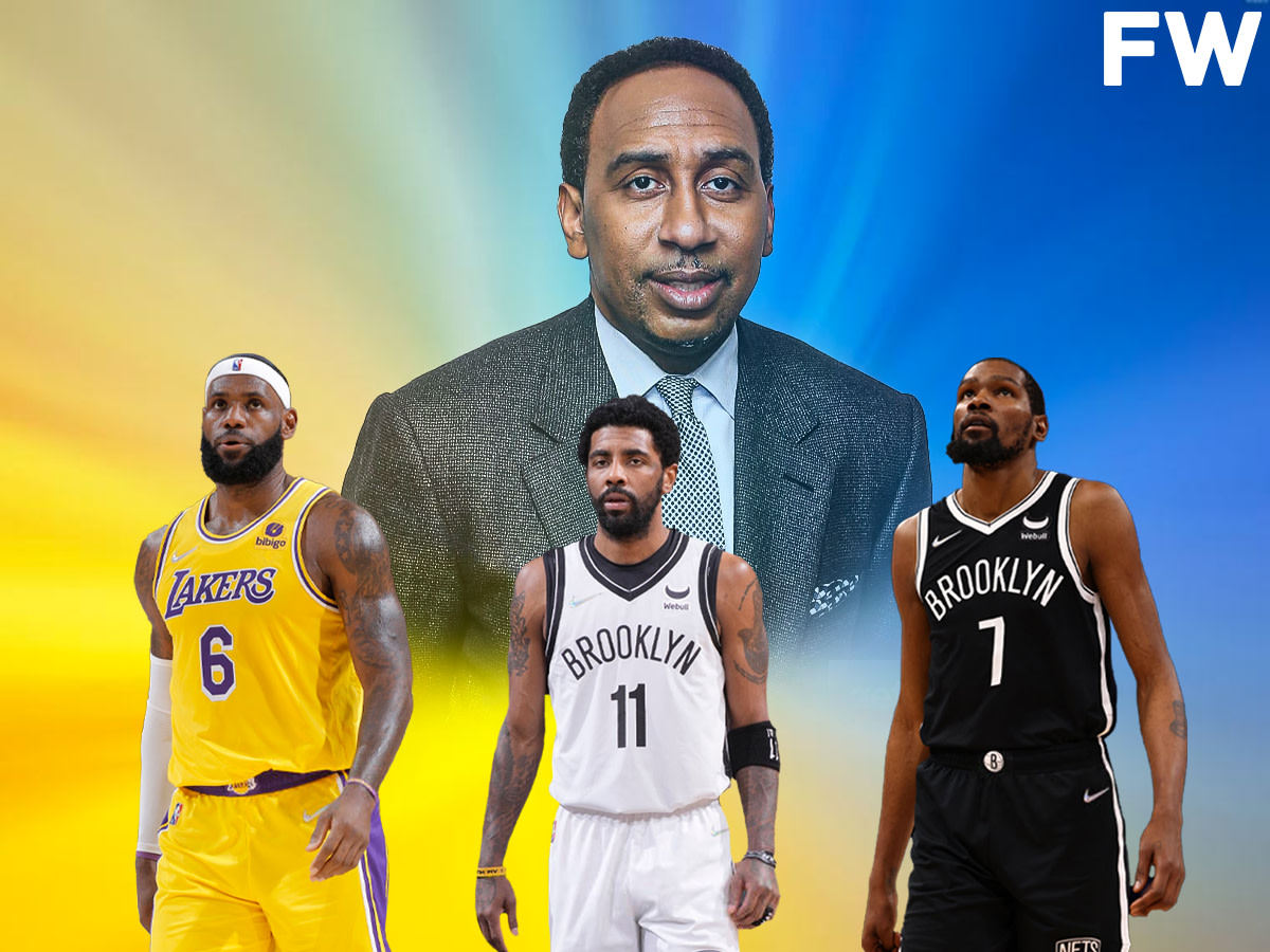 Stephen A. Smith Calls Out Kyrie Irving's Hypocrisy For Trying To Reunite With LeBron James And Abandon Kevin Durant