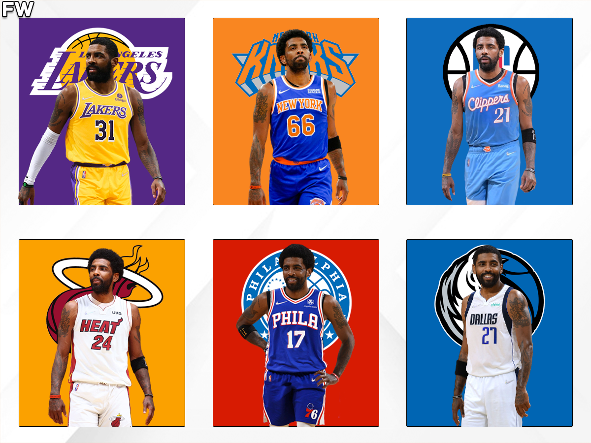 Kyrie Irving Has Identified The 6 Teams He'd Like To Play For If He Leaves Nets: Lakers, Clippers, Knicks, Heat, Mavericks, And 76ers
