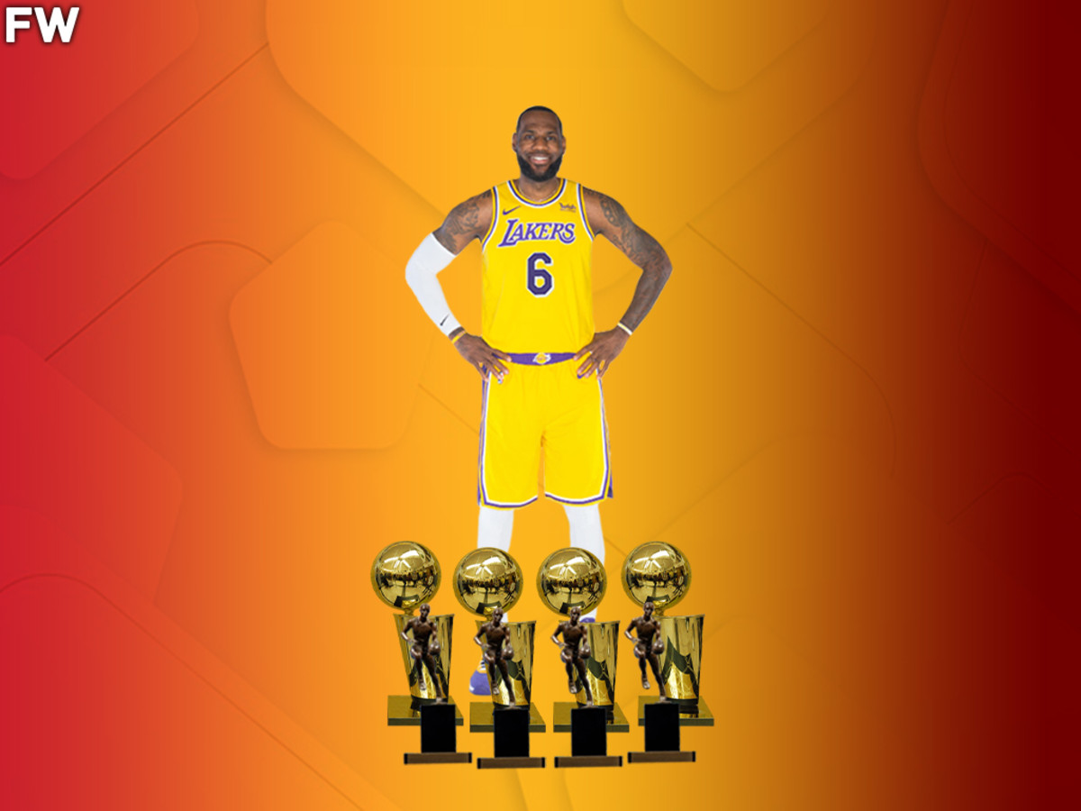 LeBron James - 4 Championships, 4 MVP Awards