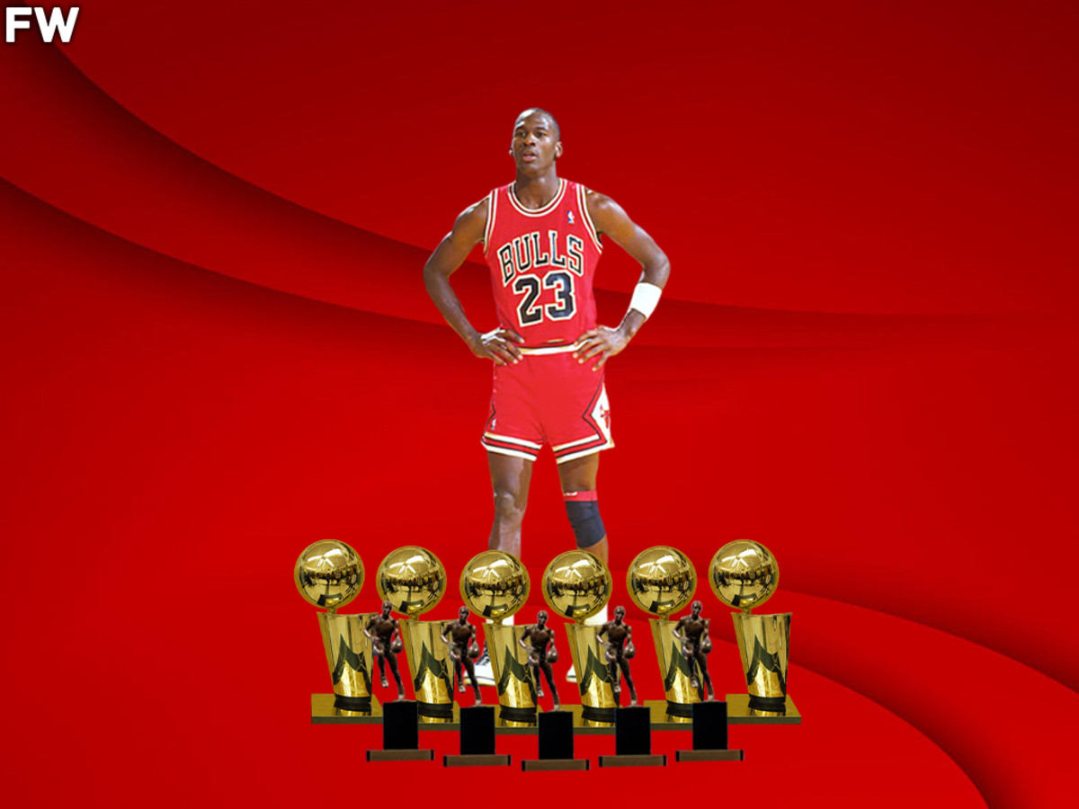 Michael Jordan - 6 Championships, 5 MVP Awards