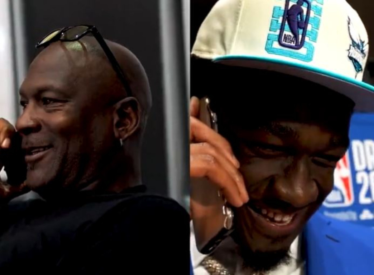 Video: Michael Jordan Called Hornets Rookie Mark Williams On Draft Night To Welcome Him To The Team