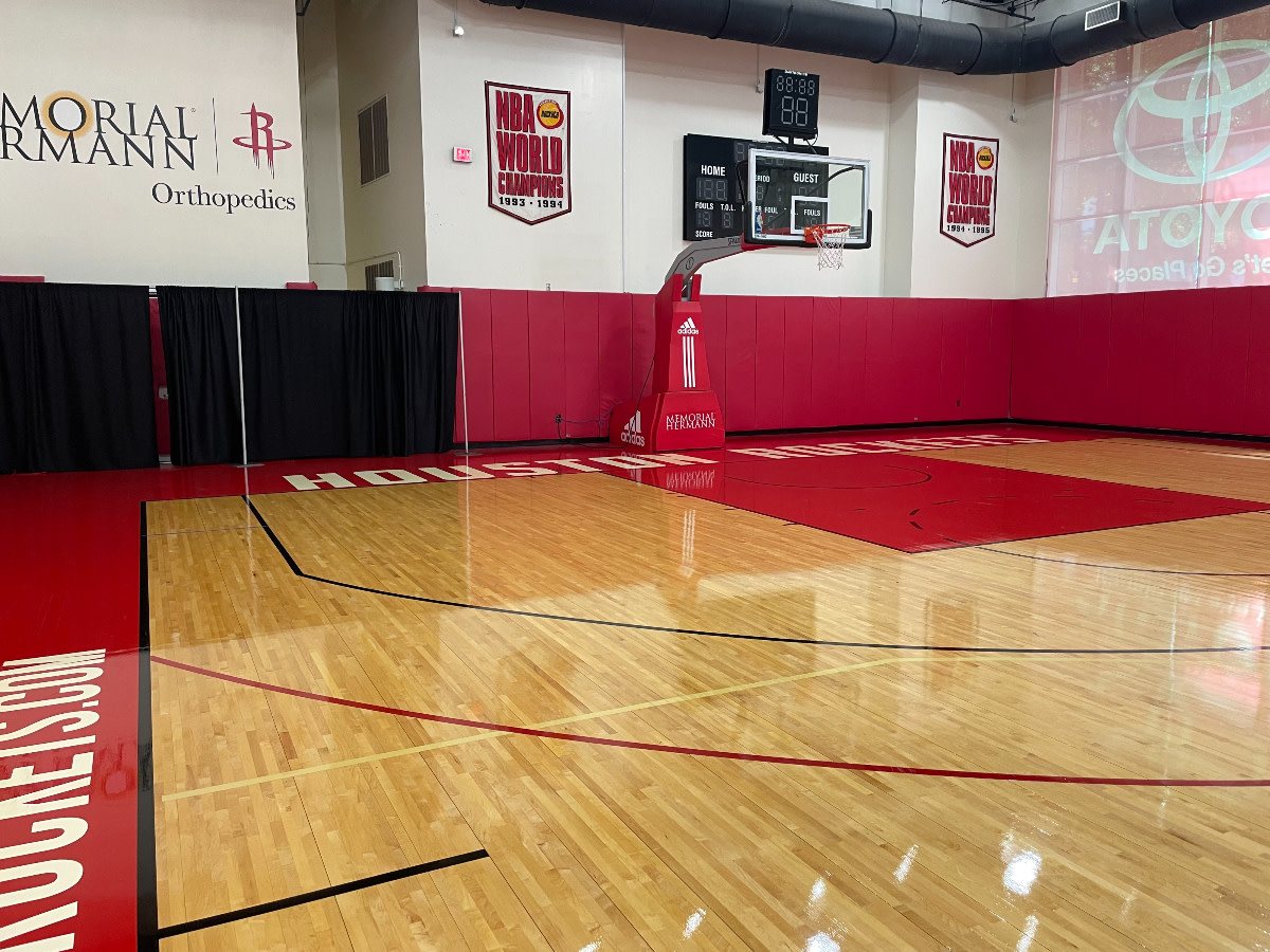 NBA Fans React To Houston Rockets Adding A 4-Point Line On Their Practice Court: "Steph Did Really Change The Game."