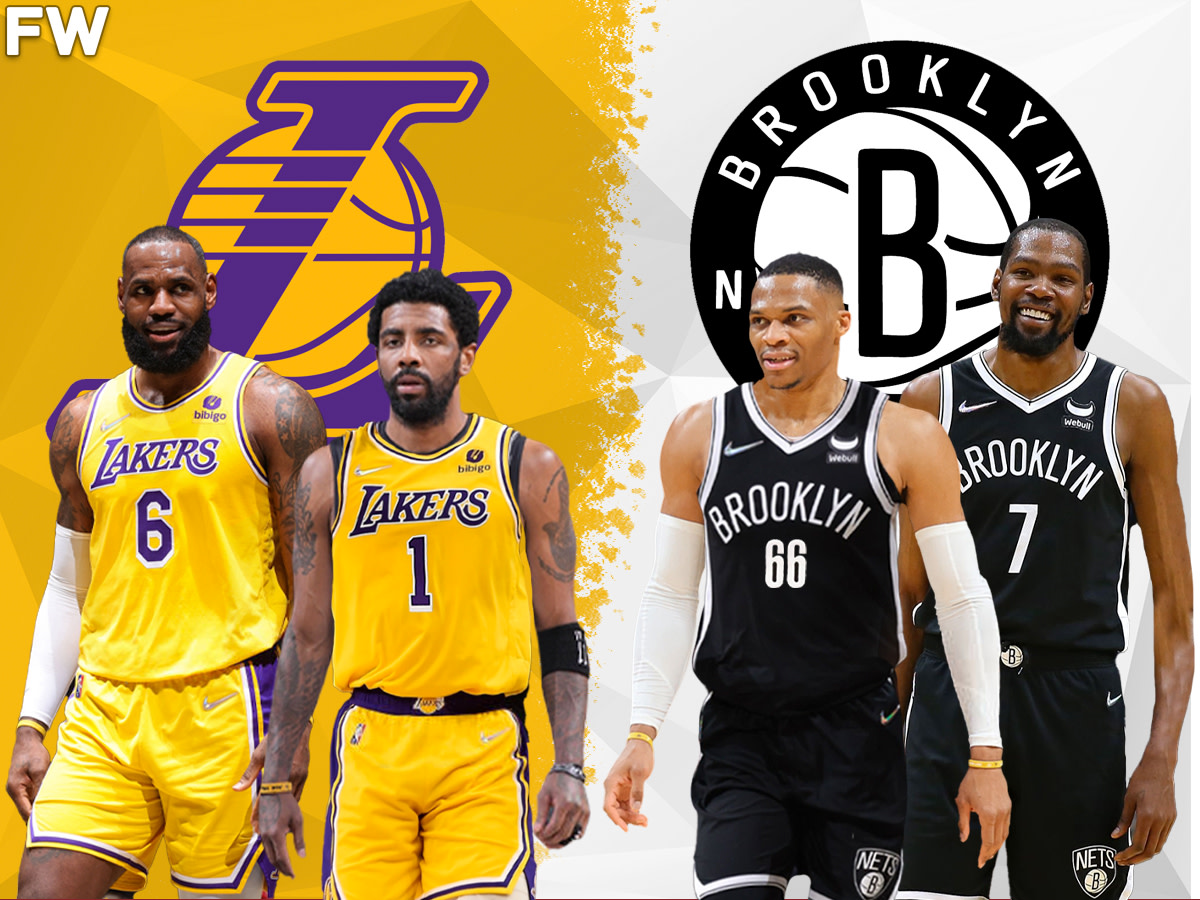 The Los Angeles Lakers Offered A Trade Package Around Russell Westbrook For Kyrie Irving, But The Brooklyn Nets Rejected The Deal