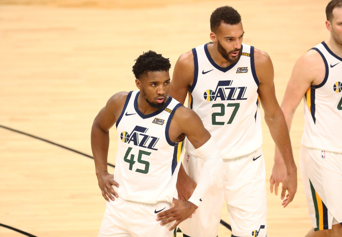 Donovan Mitchell Shows Support For His Co-Star Rudy Gobert In Surprise Birthday Post