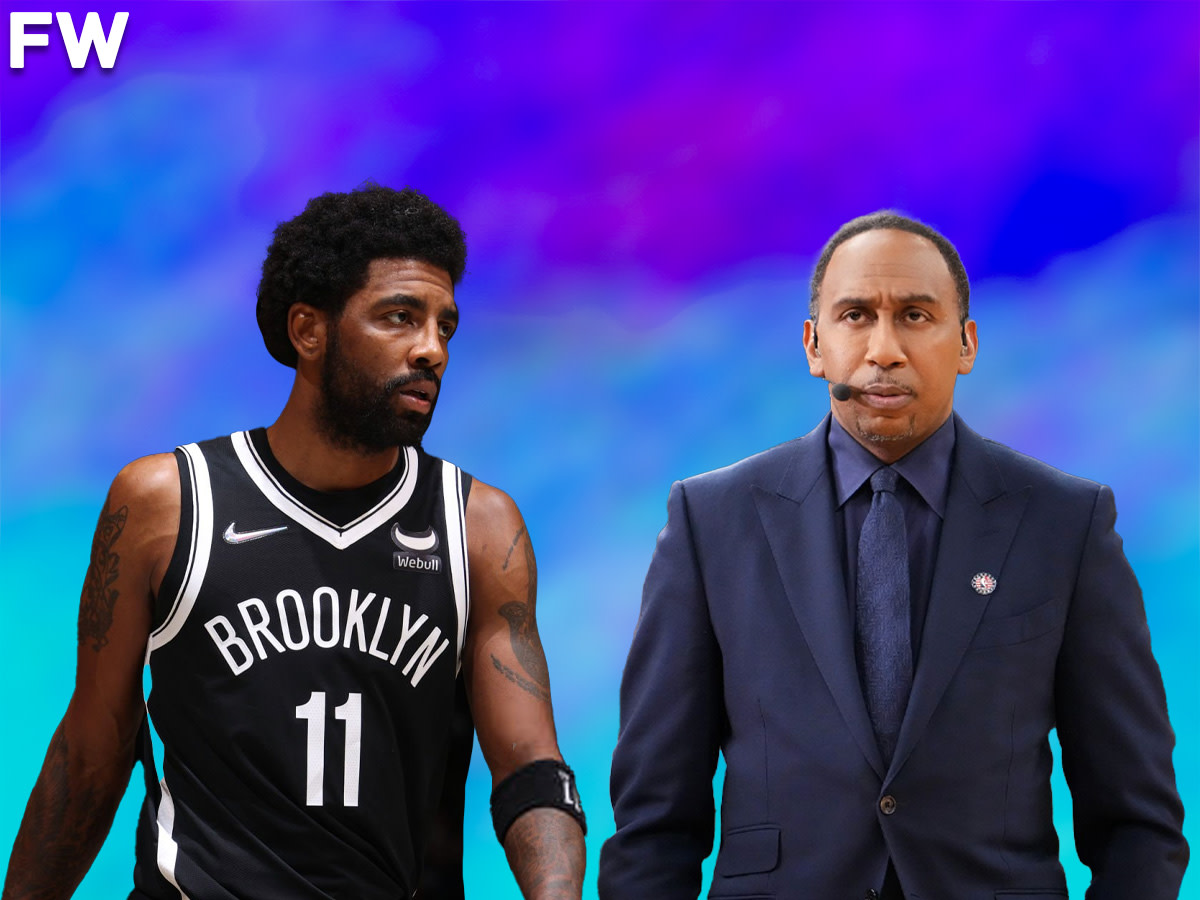 Stephen A. Smith Goes Off And Fires Back At Kyrie Irving: "Name The Time And The Place And I'll Show Up! I Keep Receipts, Bro! You Do Know What That Is, Don't You?"
