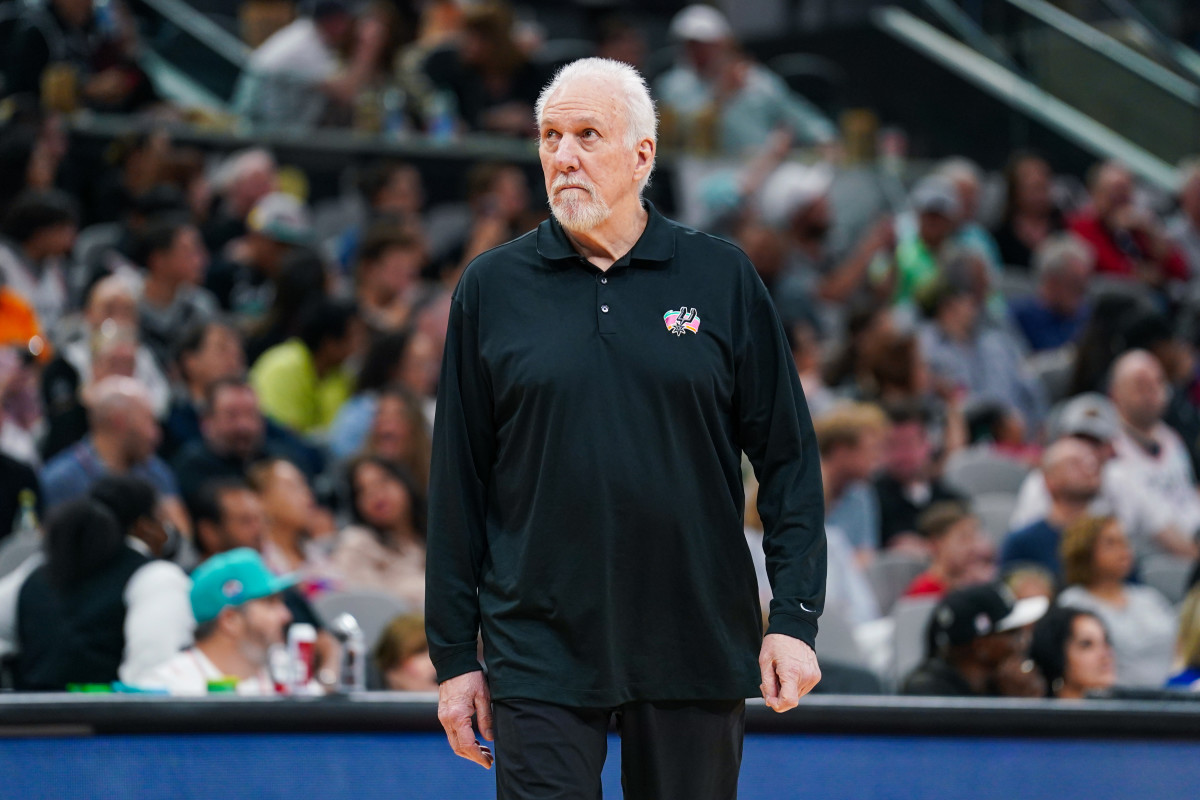 Gregg Popovich Leading ‘Full Rebuild’ For San Antonio Spurs After Dejounte Murray Trade: "He Really Enjoyed Coaching That Young Team Last Year."
