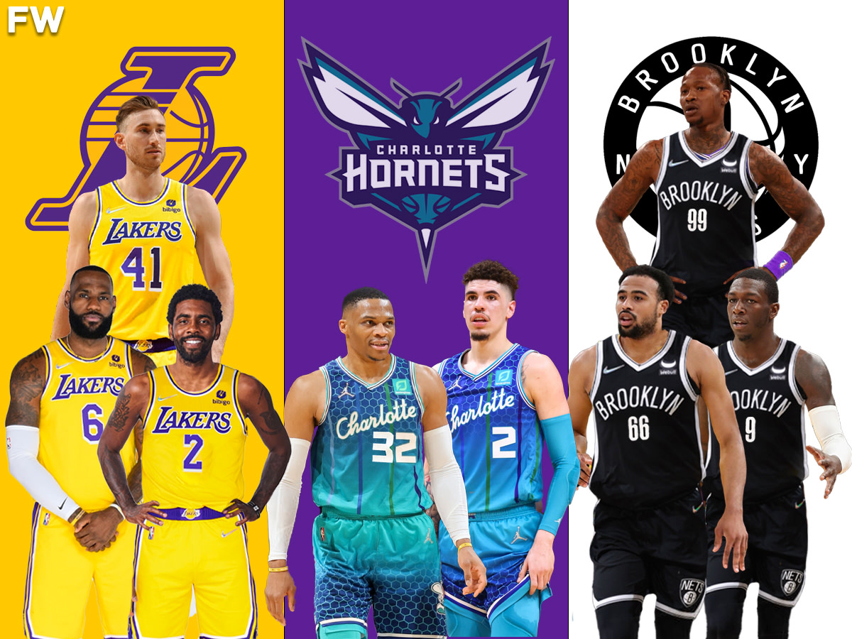 The Los Angeles Lakers Could Acquire Kyrie Irving And Gordon Hayward In Huge 3-Team Trade With Charlotte Hornets And Brooklyn Nets