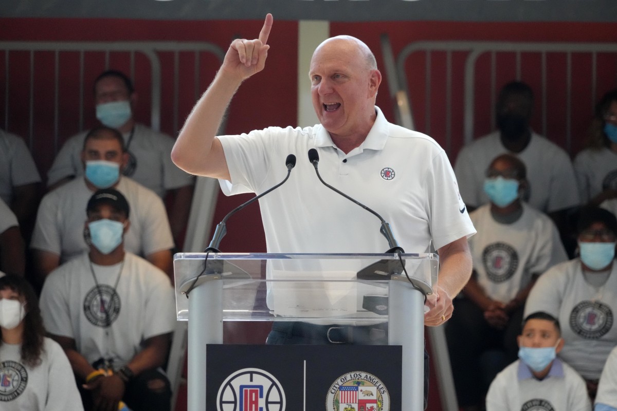 Clippers Owner Steve Ballmer Wins Hearts Of Fans By Refurbishing 350 Basketball Courts In Los Angeles: "If We Get Some Fans, Super. If It Just Helps Positively Impact Kids’ Lives, That’s Really What It’s About."