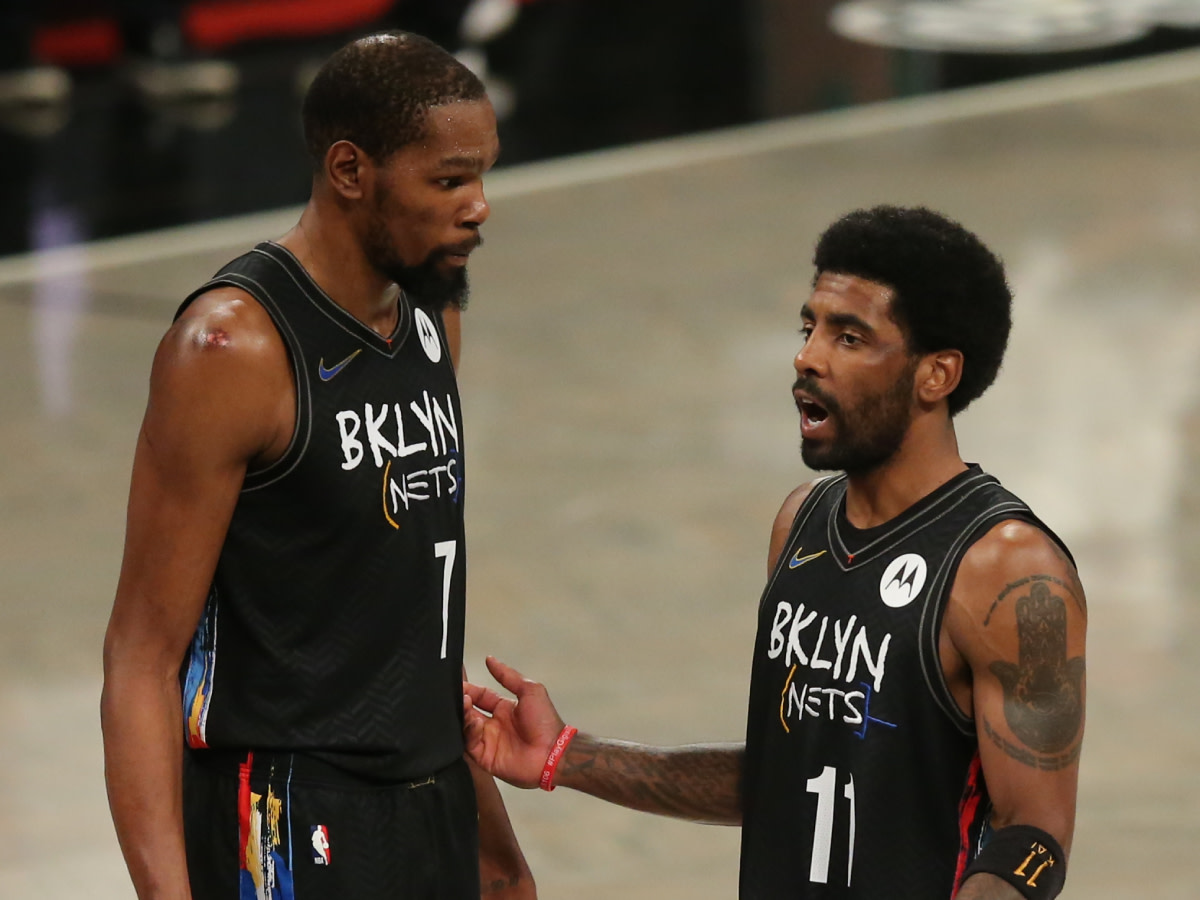 NBA Insider Says Kyrie Irving's Fate With The Brooklyn Nets Is Dependent On Kevin Durant: "If Durant Goes, I Don’t See Any Way That The Nets Just Keep Kyrie."