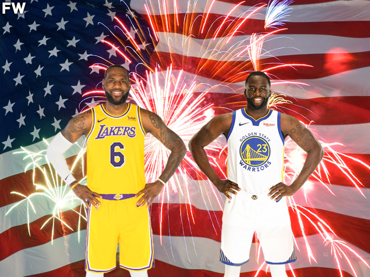 LeBron James And Draymond Green Celebrated The 4th Of July Together And Sent A Message To Their Doubters: "They Didn't Believe In Us"