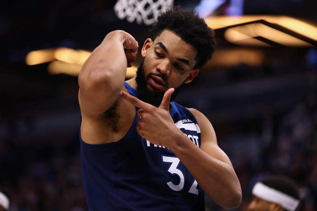 Karl-Anthony Towns Reacts To A Hilarious Video Of How He Will Play After He Is No Longer Needed To Play As A Center: “Straight Bag Work.”