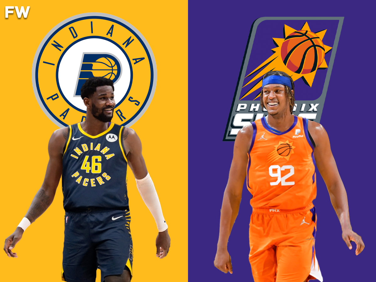 Indiana Pacers Reportedly Interested In A Sign-And-Trade Deal Involving Deandre Ayton And Myles Turner