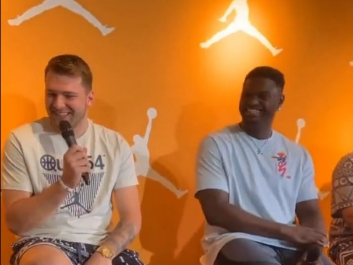 Luka Doncic Jokes On What He’d Take From Zion Williamson’s Game: “I Have The Same Bounce, So I Wouldn’t Take The Bounce.”