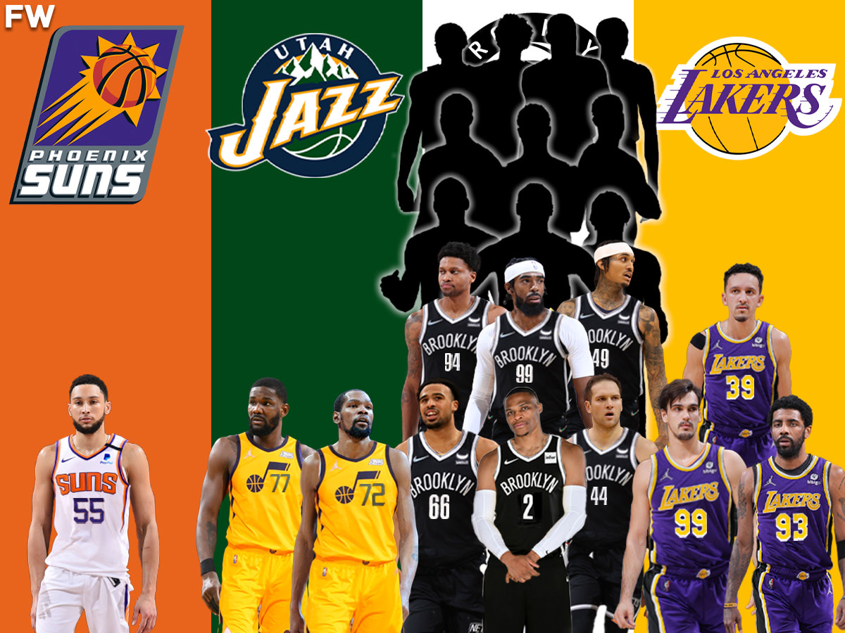 The Mega 4-Team Trade Idea: Nets Get Six Players And 10 First-Round Picks, Jazz Land Kevin Durant And Deandre Ayton