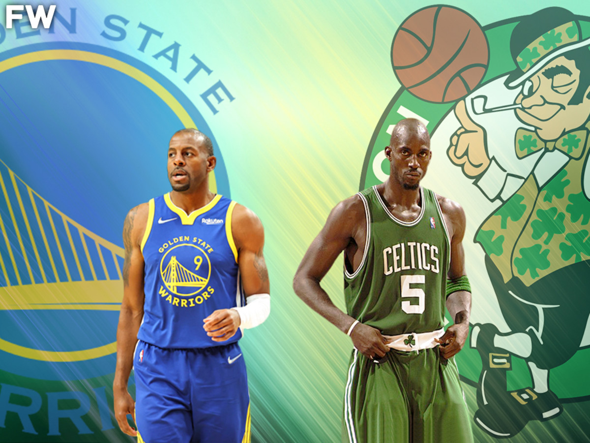Andre Iguodala Revealed Some NBA Players Are Still Mad At Kevin Garnett: "There's A Guy That I Know Who Said, 'If I See KG In A Supermarket And I'm 85 Year Old? I'm Swinging On Him'."