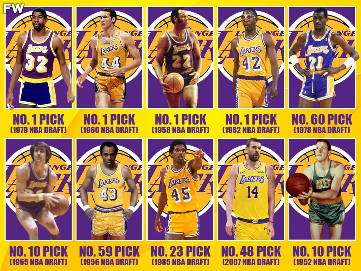 Ranking The 10 Best Draft Picks In Los Angeles Lakers History