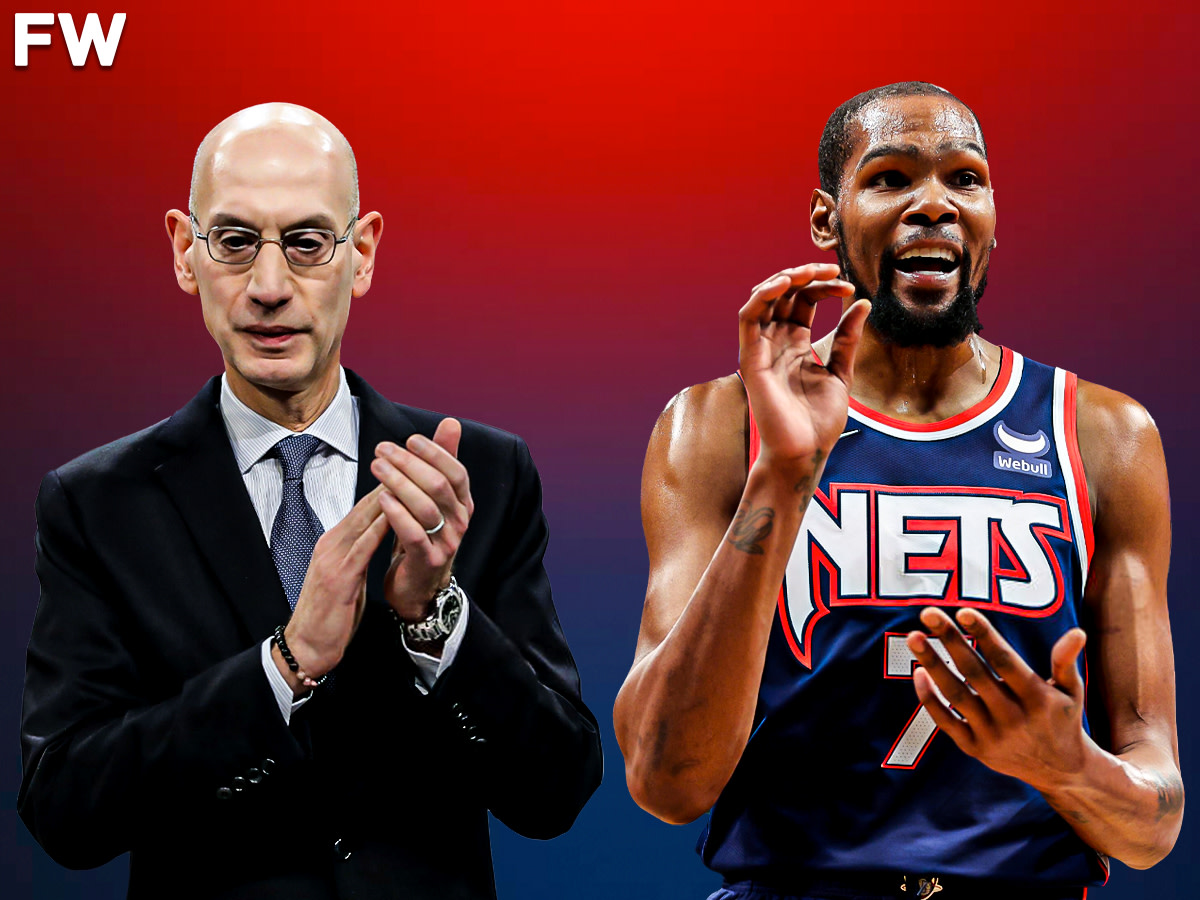 Adam Silver Gets Real About Kevin Durant Requesting A Trade: "We Don't Like To See Players Requesting Trades And We Don't Like To See It Playing Out The Way It Is."