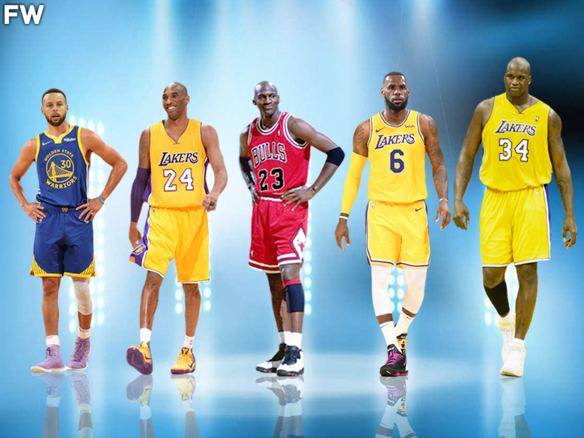 NBA Fans Build A Starting Lineup To Compete Against An Unbeatable Team: Stephen Curry, Kobe Bryant, Michael Jordan, LeBron James And Shaquille O'Neal
