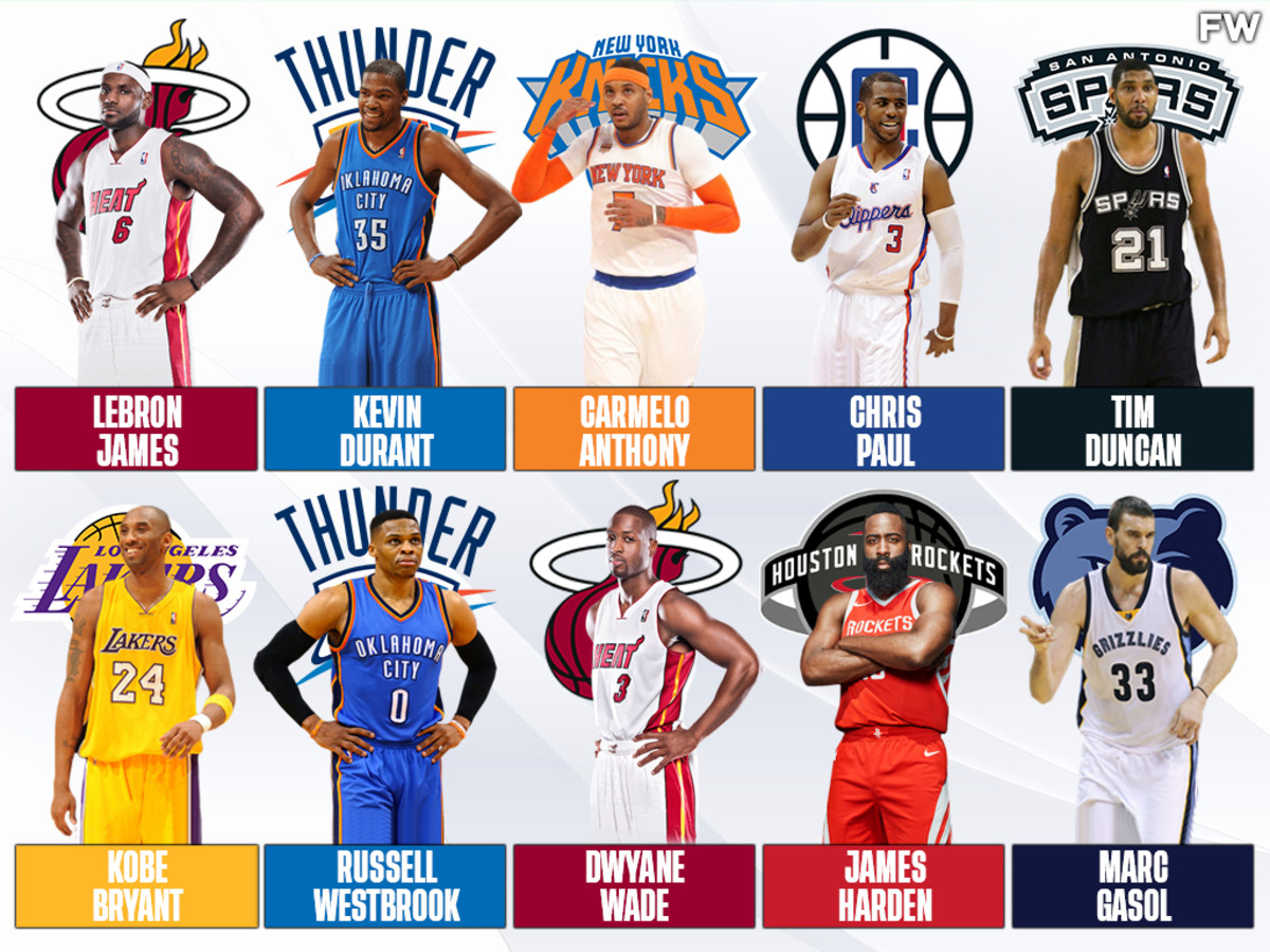The Top 10 Best NBA Players From The 2012-13 Season