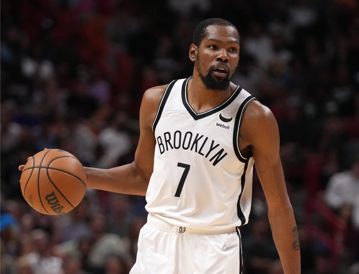 Former NBA Player Says Kevin Durant Will Play Next Season Even If The Nets Don't Trade Him: "I Know KD. KD Loves To Hoop... He's Going To Show Up And Be A Professional And Do His Job."