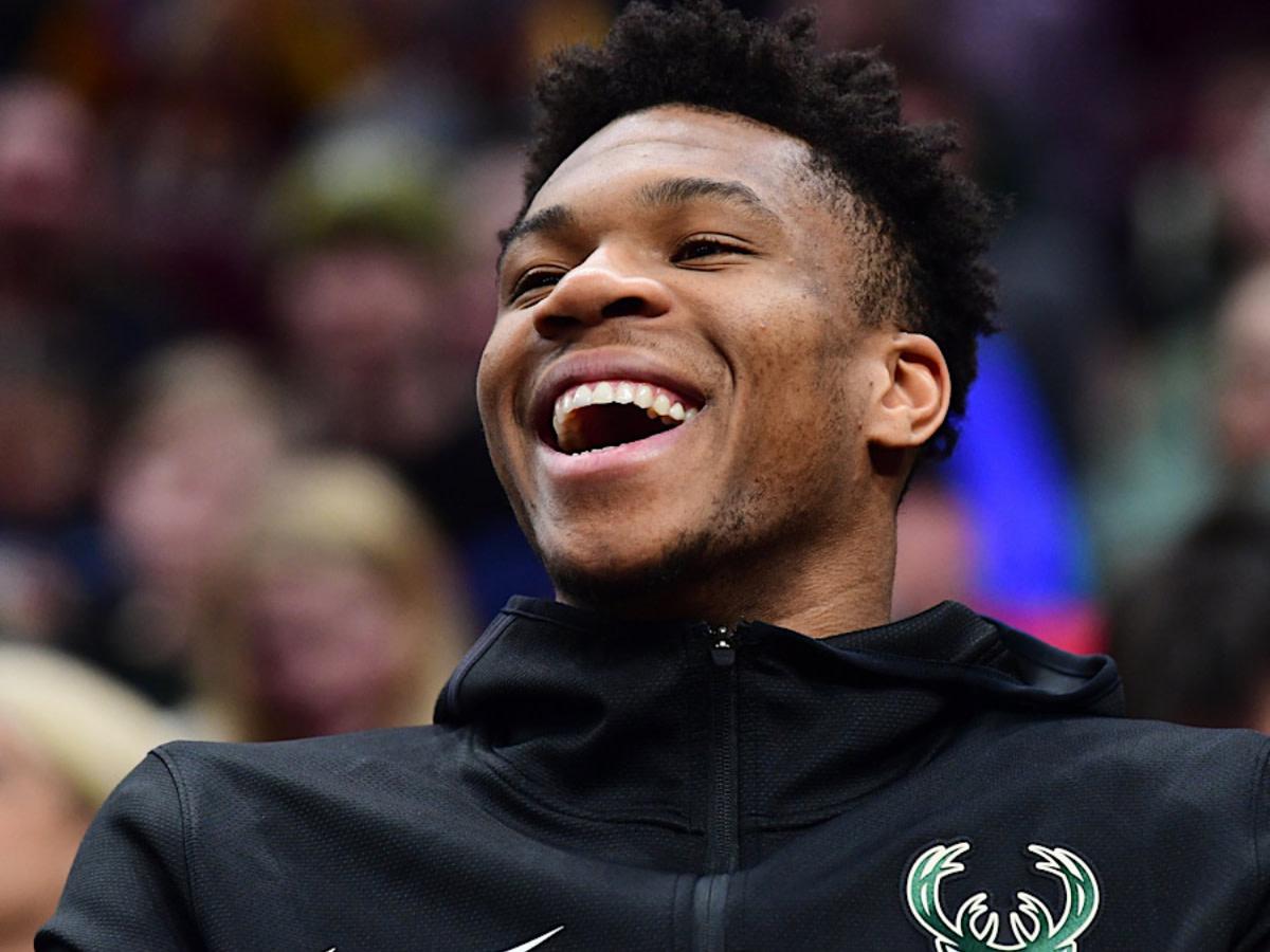 Giannis Antetokounmpo Cracks Hilarious Joke About His Wife Cheating On Him: "First Time I Heard That My wife Was Cheating On Me Was Kind Of Like A Hard Pill To Swallow."