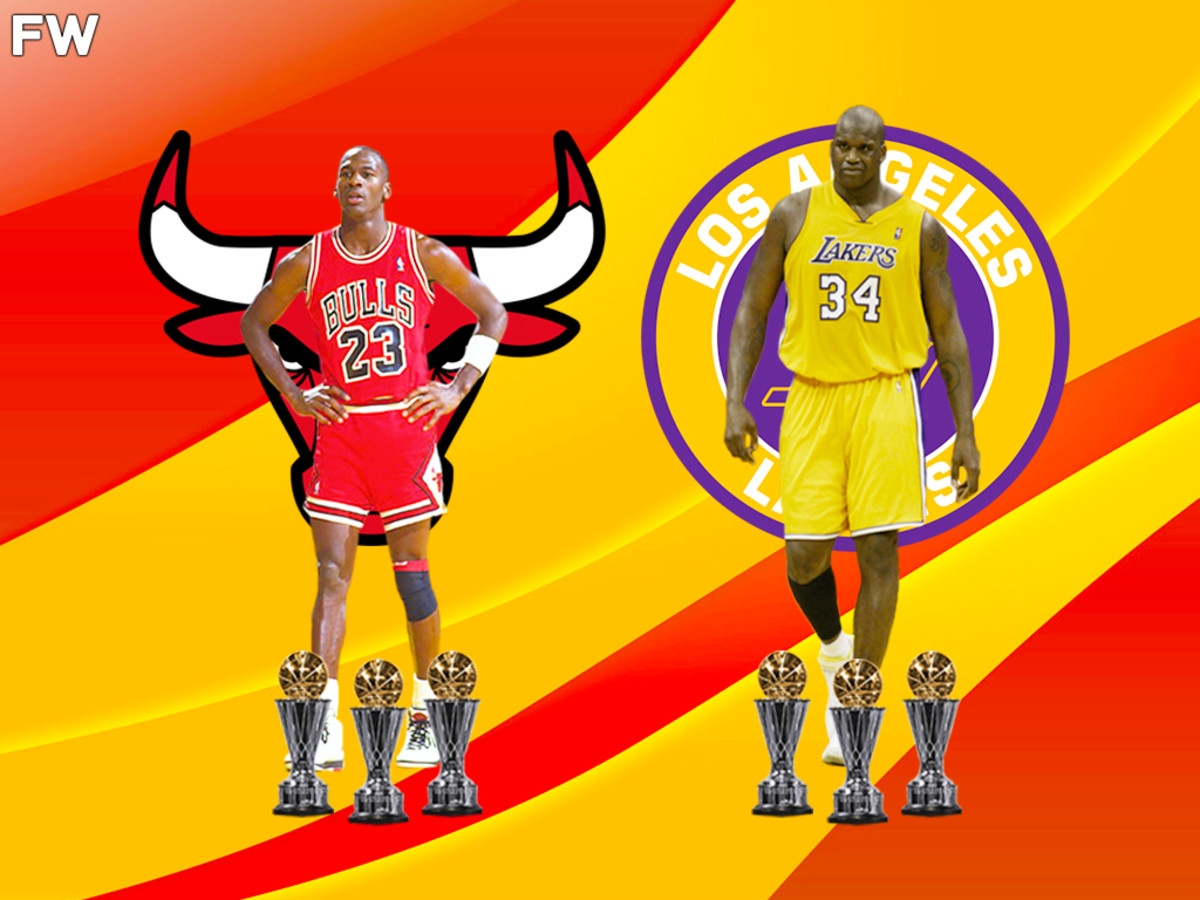 Michael Jordan And Shaquille O'Neal Are The Only Players To Have Ever Won 3 Straight NBA Finals MVP Awards