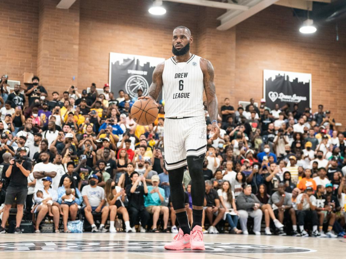 Skip Bayless Calls Out LeBron James Even After Amazing Performance Of 42 Points In A Drew League Appearance: "He Shot Only 2-13 From Three??? He Missed The Late Free Throw That Would've At Least Clinched Overtime? Some Things Never Change."