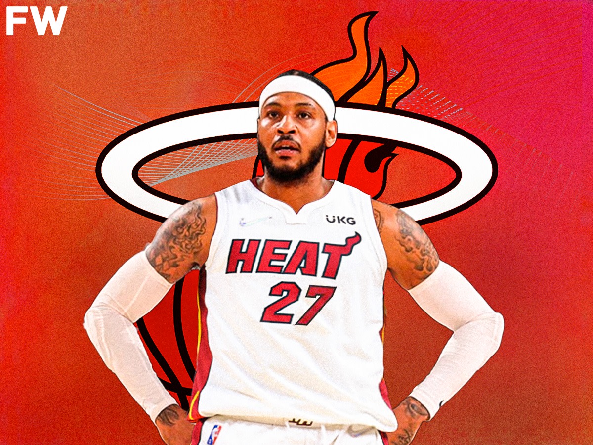 NBA Analyst Believes The Miami Heat Should Sign Carmelo Anthony To Replace PJ Tucker: "He Could Play A Similar Role For Them If He Committed To The Defensive Side Of The Ball."