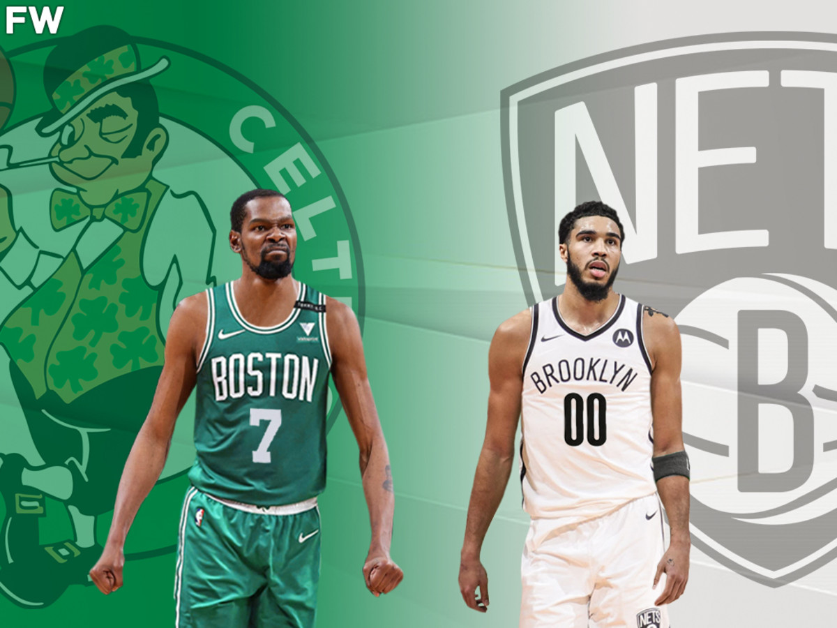 Nick Wright Explains Why Kevin Durant For Jayson Tatum Is The Perfect Trade For The Boston Celtics: "His Career Will Be Spent In One Place. Says Who? It Might Be That The Celtics Would Have KD For The Next Three Years Or Tatum For The Next Three Years."