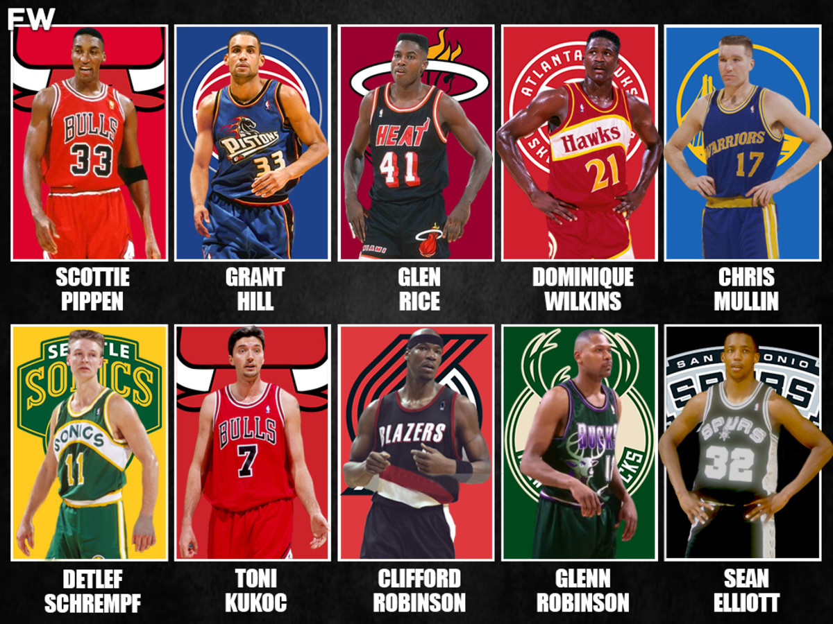 The '90s were the NBA's most memorable jersey phase 