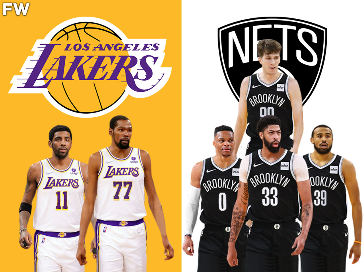 NBA Analyst Suggests Wild Blockbuster Trade: Lakers Land Kevin Durant And Kyrie Irving, Nets Acquire Anthony Davis, Russell Westbrook And Two Other Players