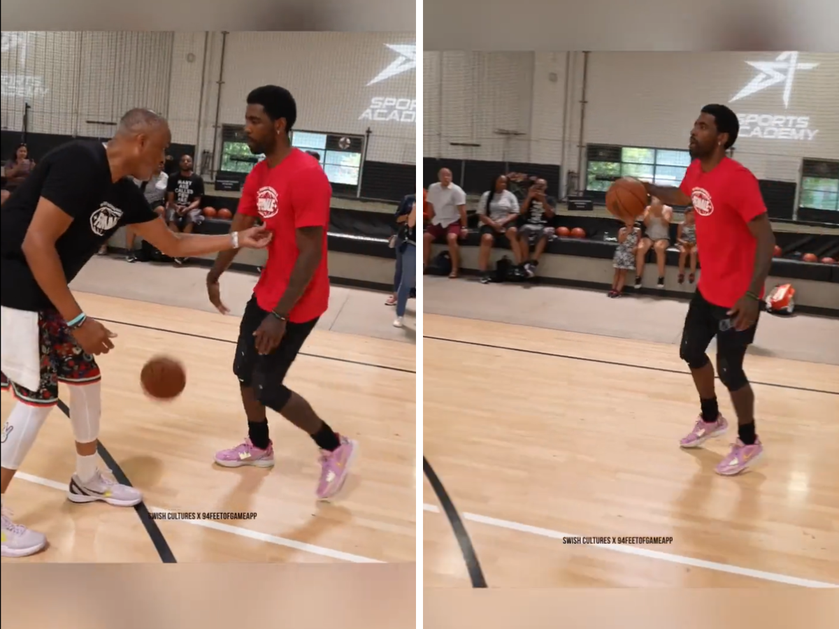 Video: Kyrie Irving Works Out At Camp Hosted By Lakers Assistant Coach