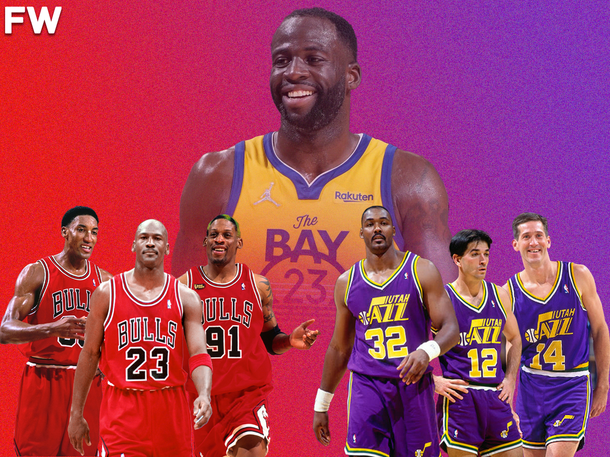 Draymond Green Heavily Disrespects The 1998 Chicago Bulls And Utah Jazz: "I Was Watching Game 5 Of The ‘98 Finals vs. The Jazz. Final Score Was 82-81. That’s A Halftime Score. You Can’t Score 82 Points And Win An NBA Game Today."