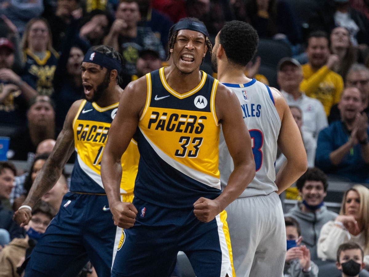 Myles Turner Responds To Report Claiming He Wants Out Of Indiana: “One Cap, Two Cap, Red Cap, Blue Cap”