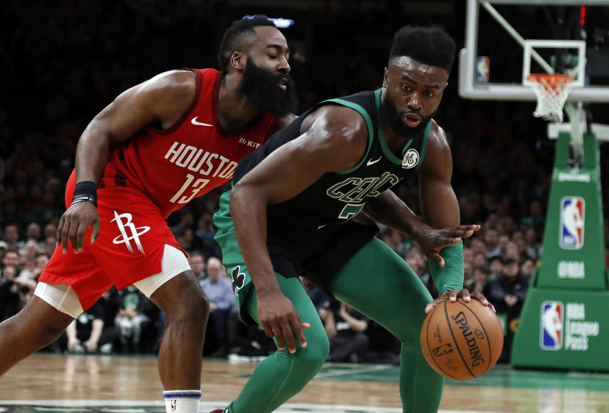 Kendrick Perkins Reveals Danny Ainge Refused To Trade Jaylen Brown For James Harden In 2020: "Me And Danny Had An Hour's Conversation About it, Danny Said 'I Ain't Trading Jaylen Brown For James Harden.'"