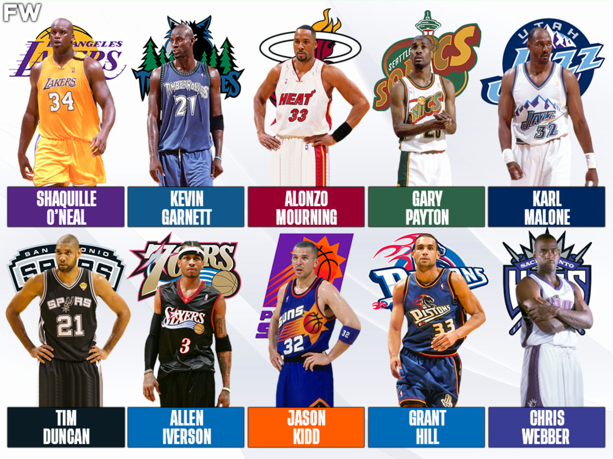 The Top 10 Best NBA Players From The 1999-00 Season