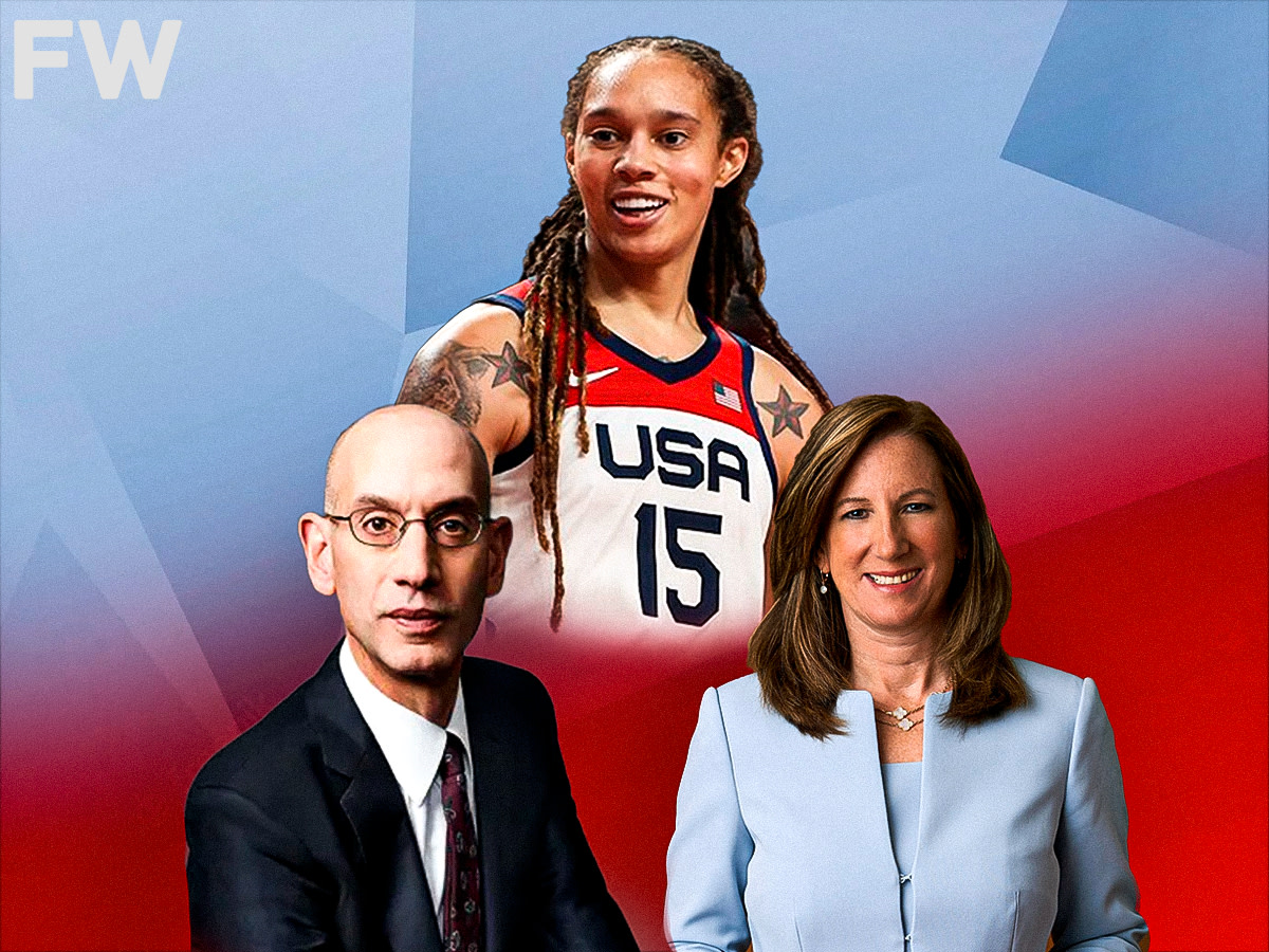 Adam Silver And WNBA Commissioner Cathy Engelbert Release Joint Statement After Brittney Griner's 9-Year Sentence: "It Is Our Hope That We Are Near The End Of This Process Of Finally Bringing BG Home..."