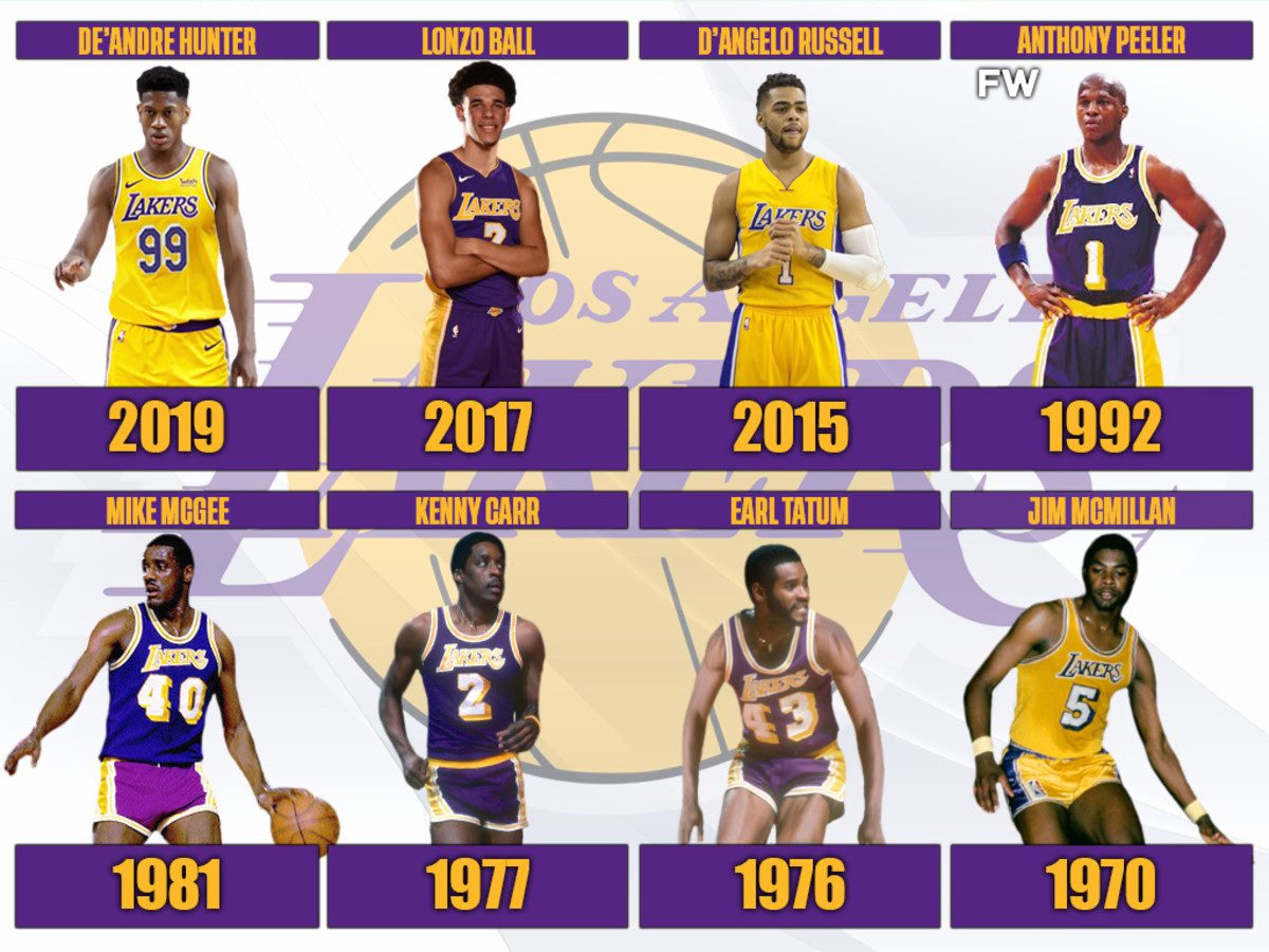 The Worst Draft Mistakes In Los Angeles Lakers History: Jayson Tatum And Devin Booker Would Wear Purple And Gold Today