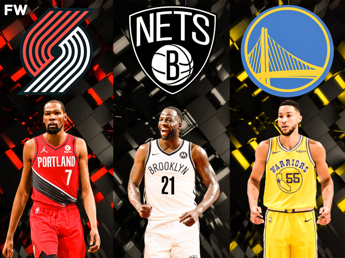 NBA Fans React To Super Unrealistic Trade: Kevin Durant To Portland Trail Blazers, Draymond Green To Brooklyn Nets, Ben Simmons To Golden State Warriors
