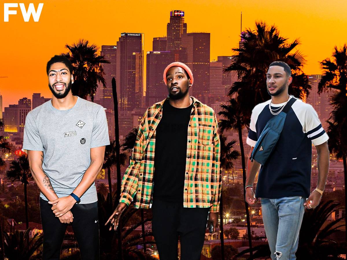 Kevin Durant, Anthony Davis And Ben Simmons Spotted Hanging Out In Los Angeles Amid Trade Rumors